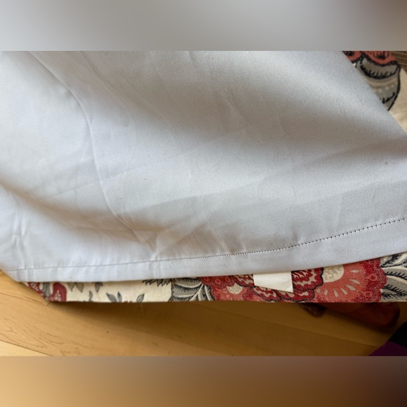 Pottery Barn set of 2 cotton and linen blend black out curtains, 50" x 96". - Picture 4 of 9